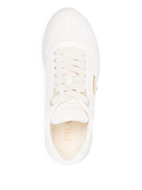 Prada Prax 2.0 logo-plaque sneakers - White