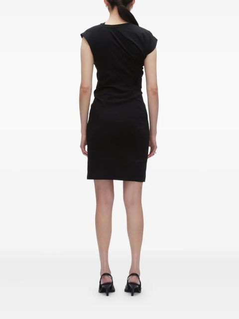 3.1 Phillip Lim draped cap-sleeve dress - Black - zdjęcie produktu nr 2