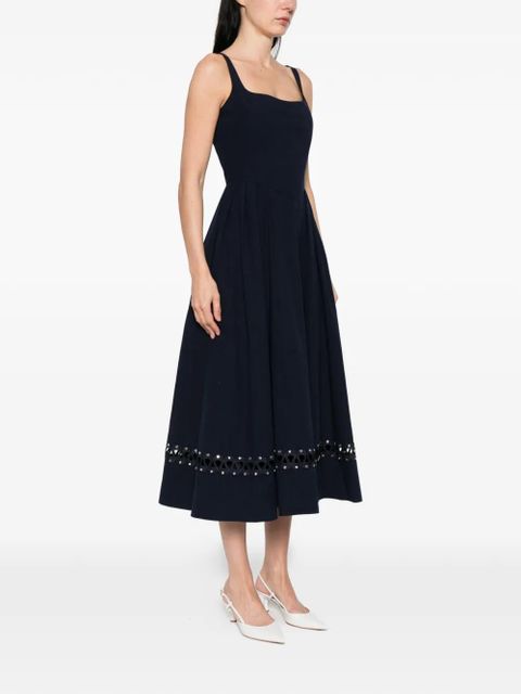 Maje Flared midi dress - Blue