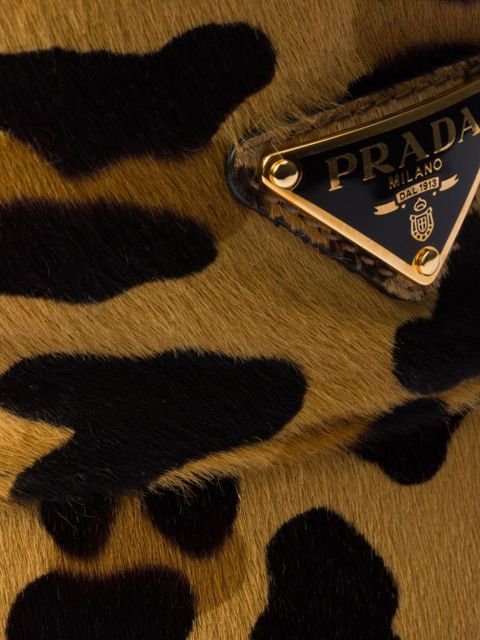 Prada printed bucket hat - Neutrals