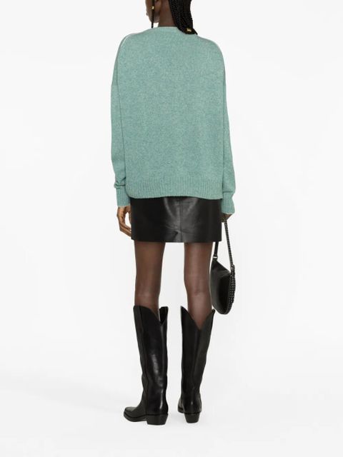 Zadig&Voltaire Rosy cashmere-blend jumper - Green