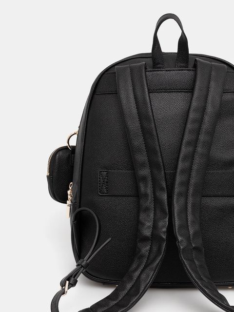 Guess plecak POWER PLAY damski kolor czarny duży gładki HWBG71 24350