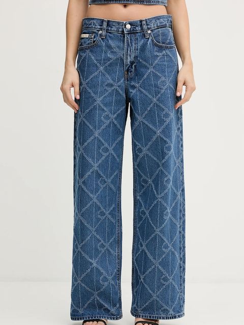 Calvin Klein Jeans jeansy damskie high waist LV047D709G - zdjęcie produktu nr 1