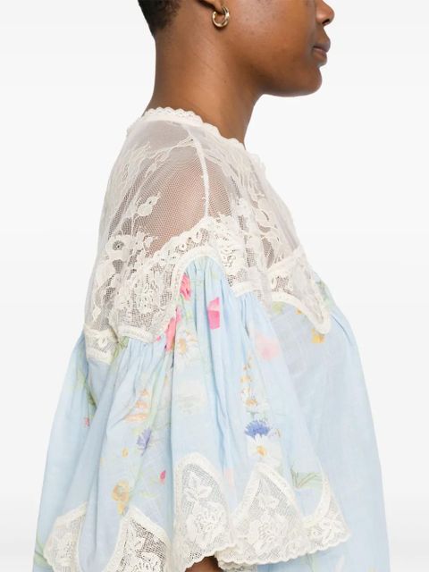 ZIMMERMANN Lucky blouse - Blue