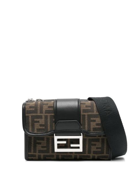 FENDI Double Baguette cross body bag - Brown - zdjęcie produktu nr 1