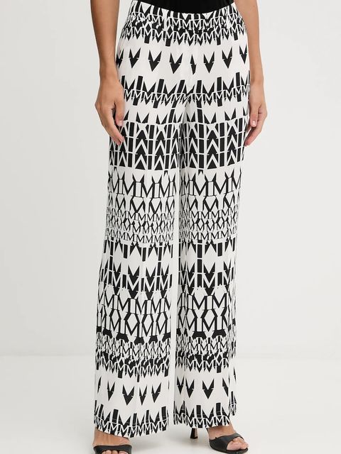 Marciano by Guess spodnie BRITNEY damskie kolor biały szerokie high waist 5YGB21 7352A - zdjęcie produktu nr 1