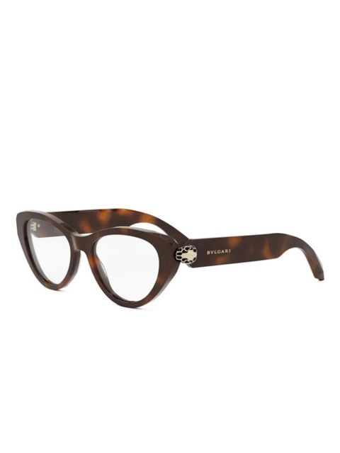 Bvlgari cat-eye glasses - Brown - zdjęcie produktu nr 2