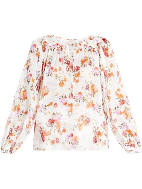 Aje Cyma blouse - White - zdjęcie produktu nr 1