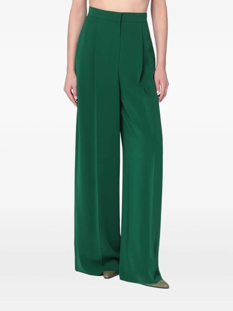 Max Mara pleated-front trousers - Green - zdjęcie produktu nr 2