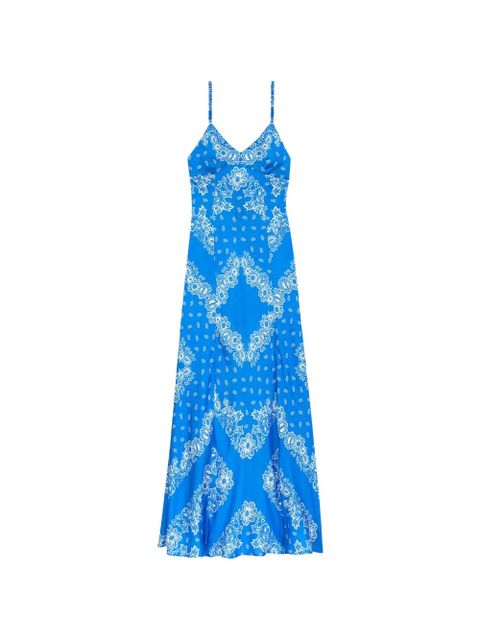 Maje floral maxi dress - Blue - zdjęcie produktu nr 1