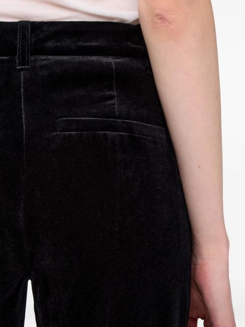 Zadig&Voltaire Prevy Velours trousers - Black