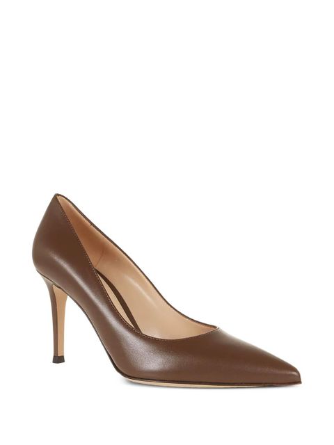 Gianvito Rossi Gianvito pointed pumps - Brown