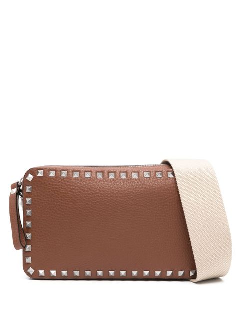 Valentino Garavani Rockstud cross body bag - Brown - zdjęcie produktu nr 1