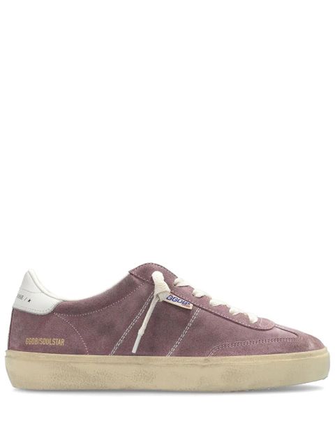 Golden Goose Soul Star suede lace-up sneakers - Purple - zdjęcie produktu nr 1