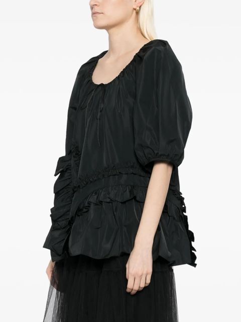 Cecilie Bahnsen Arabella top - Black