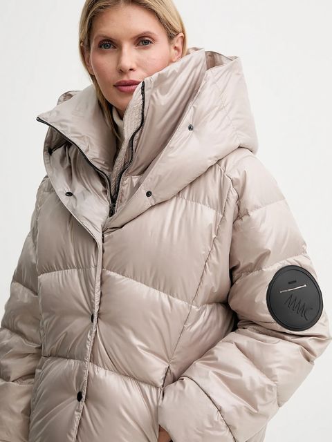 MMC STUDIO kurtka puchowa kolor beżowy zimowa OLORO.JACKET