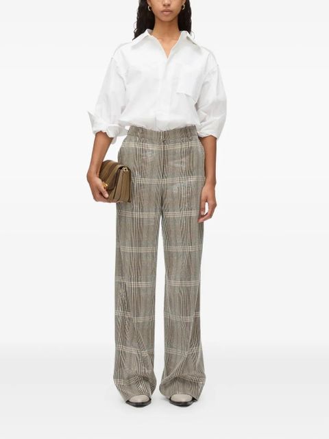 3.1 Phillip Lim Sequin Plaid trousers - Neutrals - zdjęcie produktu nr 2