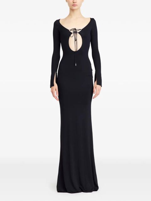 16Arlington Solaris tie maxi dress - Black - zdjęcie produktu nr 2