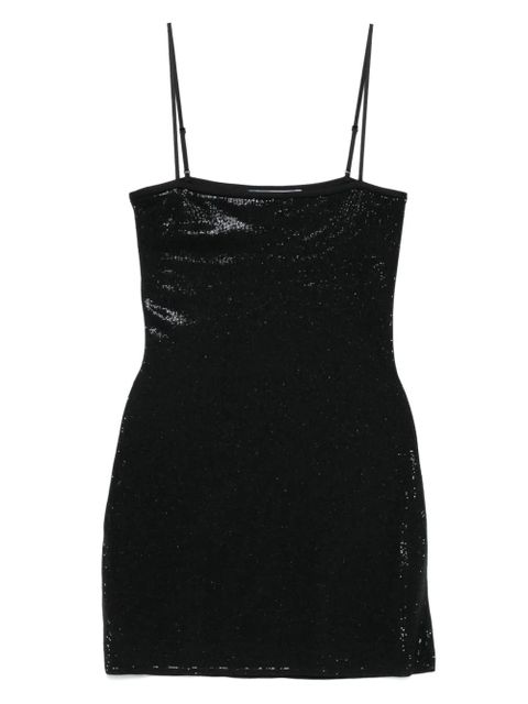 Alexander Wang crystal-embellished mini dress - Black - zdjęcie produktu nr 1