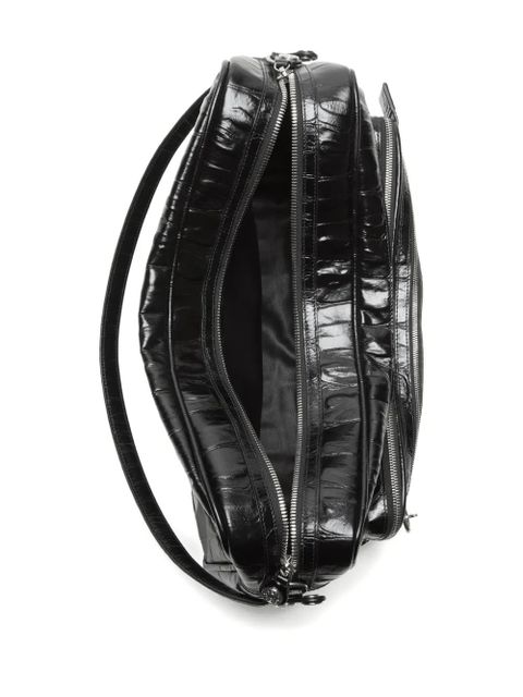 Acne Studios Camero Camera zip-fastening shoulder bag - Black