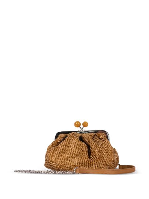Weekend Max Mara Pasticcino chain woven mini bag - Brown - zdjęcie produktu nr 2
