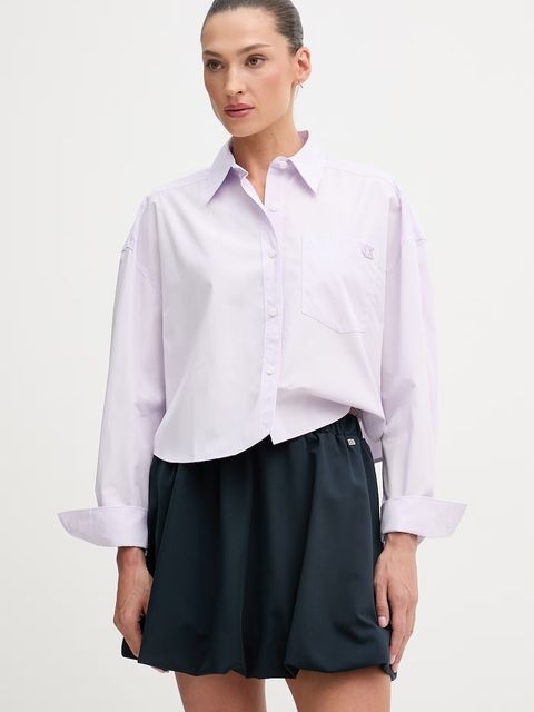 Calvin Klein Jeans koszula damska bawełniana - zdjęcie produktu nr 2