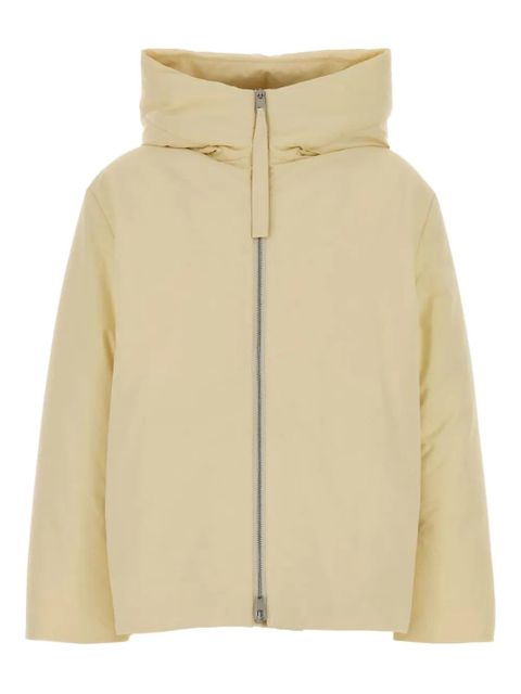 Jil Sander hooded puffer jacket - Neutrals - zdjęcie produktu nr 1