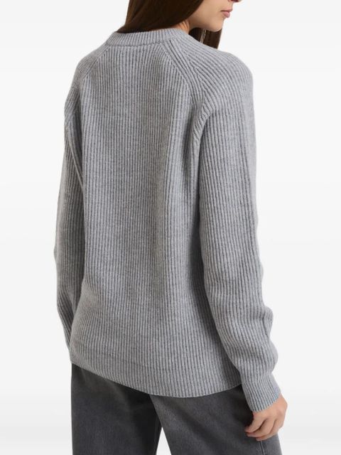 MC2 Saint Barth ribbed-knit sweater - Grey - zdjęcie produktu nr 2