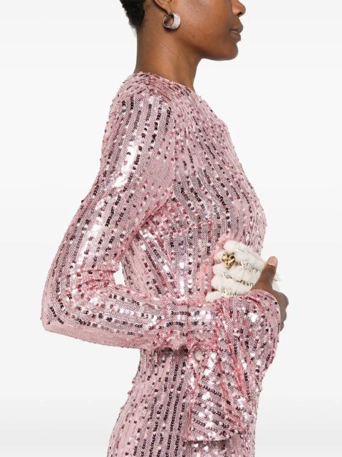 ROTATE BIRGER CHRISTENSEN sequin mini dress - Pink