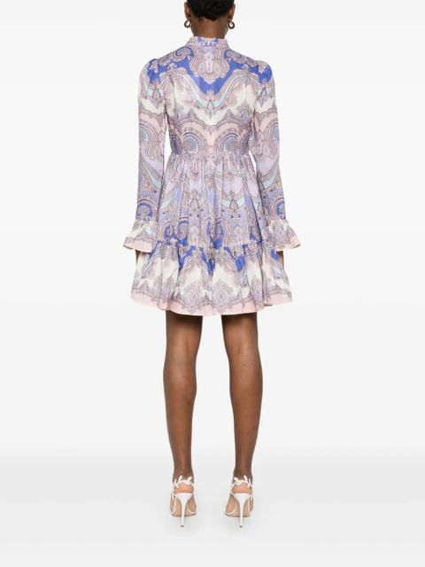 ZIMMERMANN Maxine mini dress - Purple