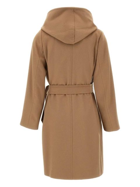 Max Mara belted wool double-breasted coat - Brown - zdjęcie produktu nr 2