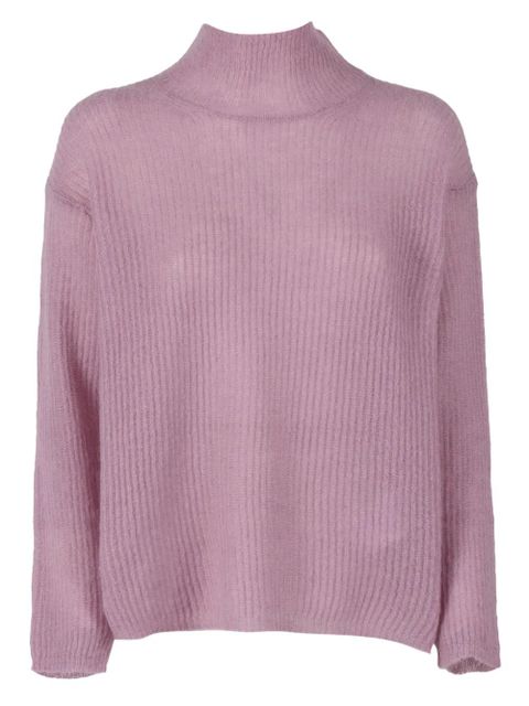 Max Mara Tenna ribbed sweater - Purple - zdjęcie produktu nr 1