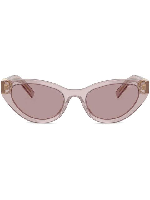 Miu Miu Eyewear cat-eye frame sunglasses - Purple - zdjęcie produktu nr 1