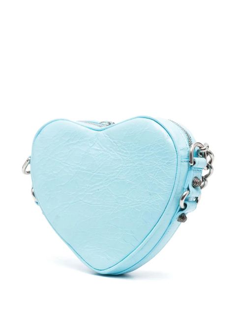 Balenciaga mini Le Cagole Heart crossbody bag - Blue
