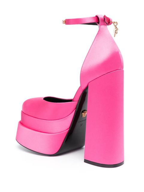 Versace Medusa Aevitas 160mm platform pumps - Pink