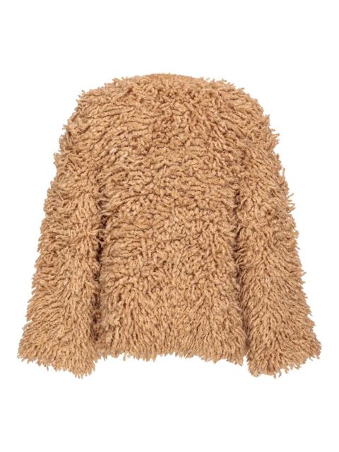 PINKO faux-fur jacket - Neutrals - zdjęcie produktu nr 2