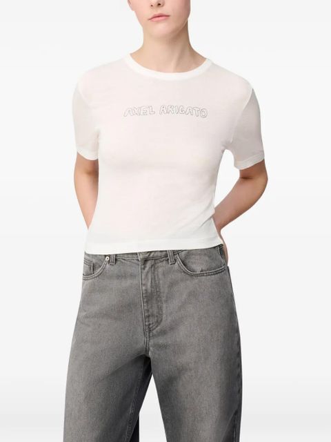 Axel Arigato logo-detail top - White