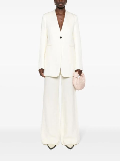 Jil Sander single-breasted wool blazer - Neutrals - zdjęcie produktu nr 2