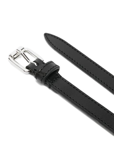 ISABEL MARANT Chelsea buckled leather belt - Black - zdjęcie produktu nr 2