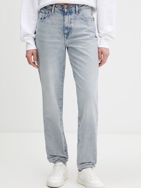 Guess Jeans jeansy mom fit damskie - zdjęcie produktu nr 2