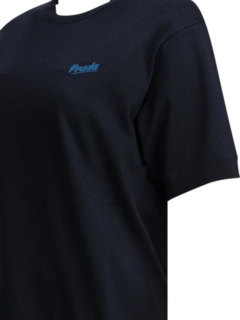 Prada short-sleeve T-shirt - Blue - zdjęcie produktu nr 2
