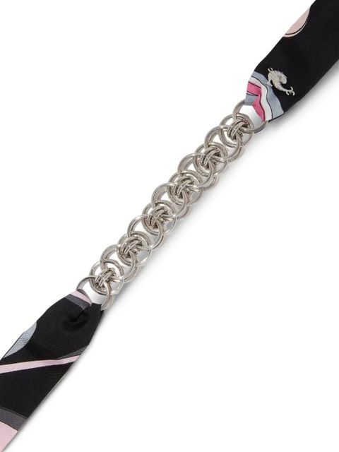 PUCCI Foulard necklace - Black