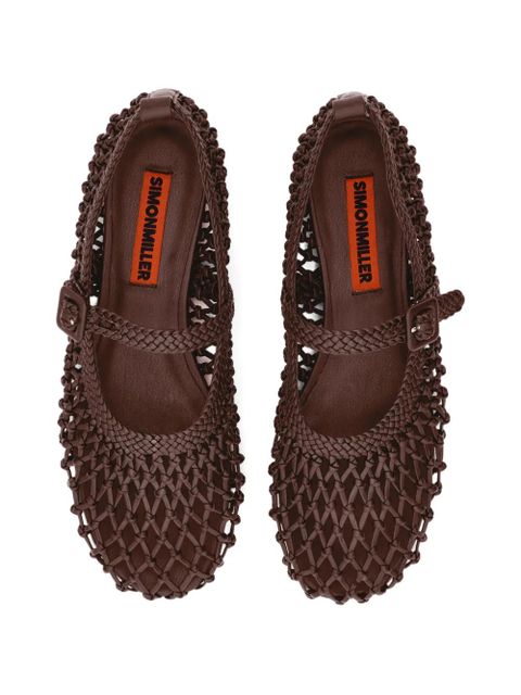 Simon Miller Riad knotted ballet flats - Brown - zdjęcie produktu nr 2