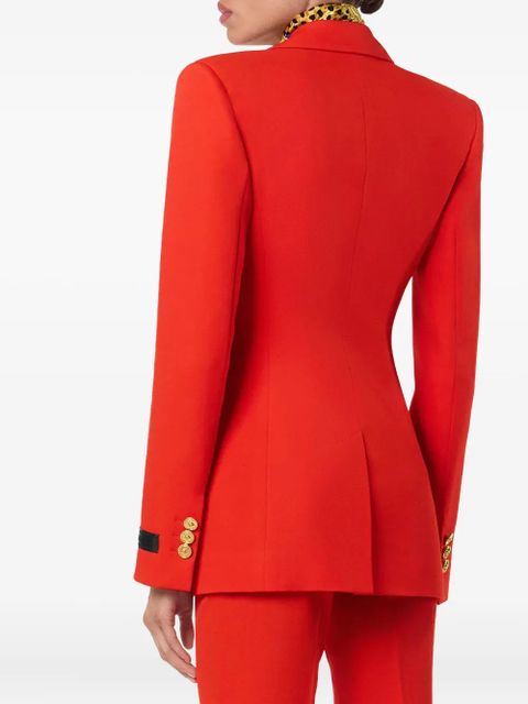 Versace single-button blazer - Red