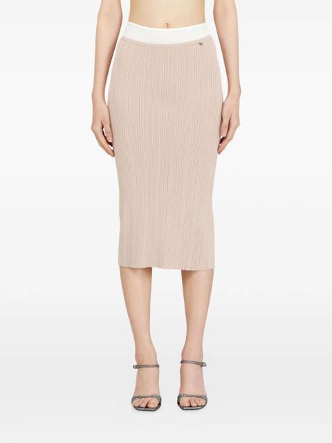 Diesel Zinia midi skirt - Neutrals