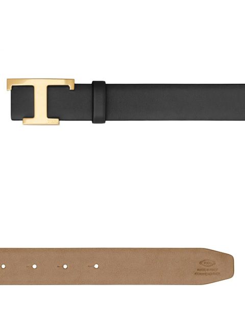 Tod's t-buckle belt - Black