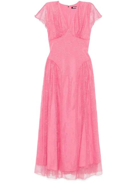 ROTATE BIRGER CHRISTENSEN lace maxi dress - Pink - zdjęcie produktu nr 1