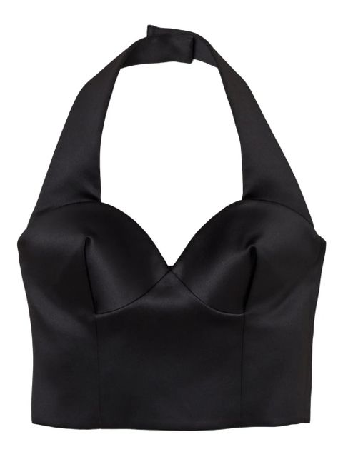 Marc Jacobs sculpted halter-neck top - Black - zdjęcie produktu nr 1