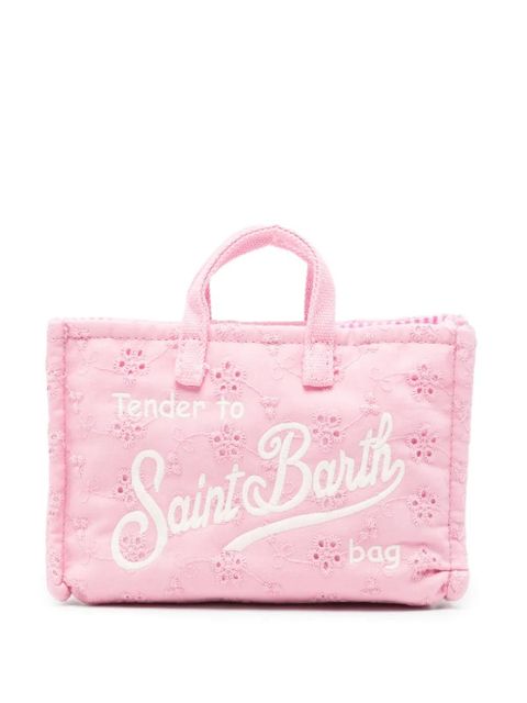 MC2 Saint Barth logo-embroidered phone bag - Pink - zdjęcie produktu nr 1