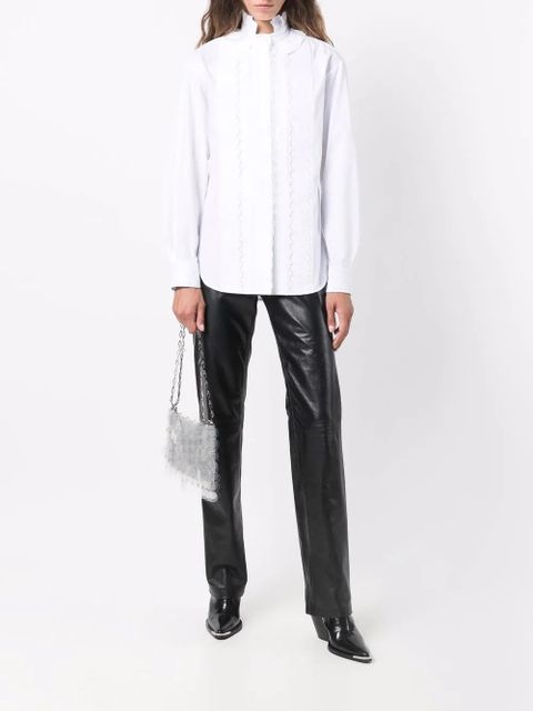 Rabanne ruffled shirt - White - zdjęcie produktu nr 2